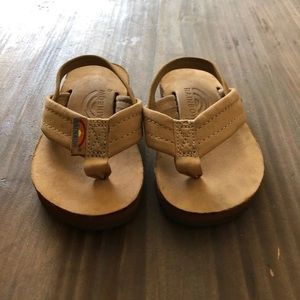 Toddler rainbow sandals size 4/5